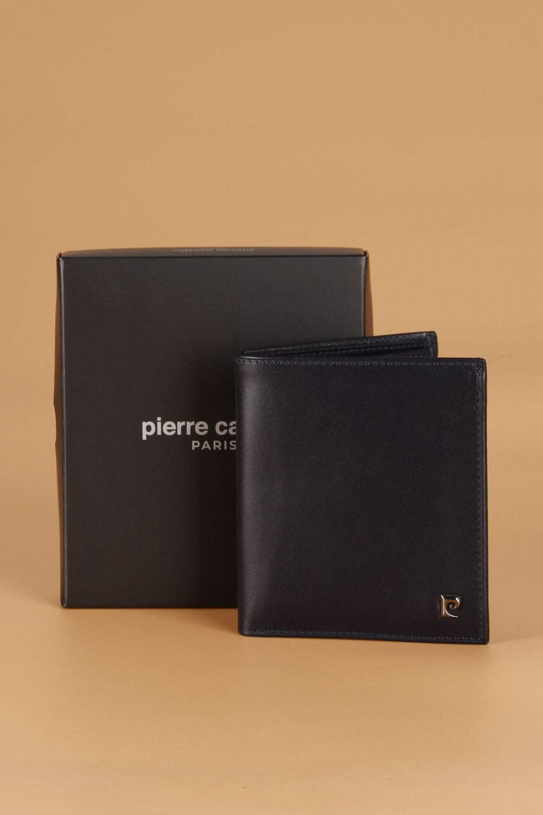 2016 Genuine Leather Men's Wallet Card Holder Analin Navy Blue