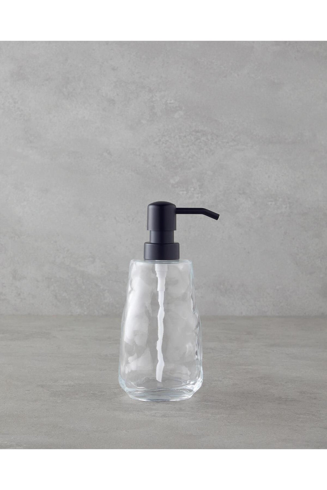 Carly Bathroom Liquid Soap Dispenser 19.5 cm Transparent