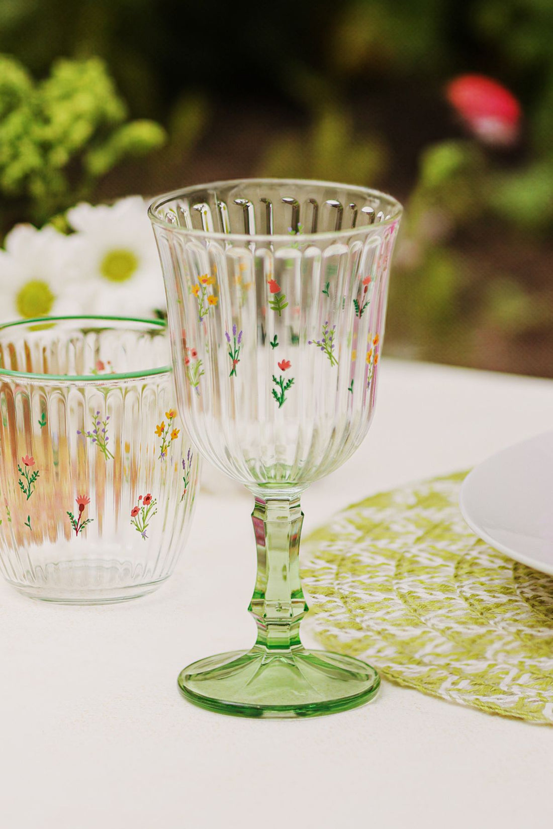 Botanical Set of 4 Water Glasses 240 Cc
