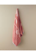 Mix Duo Cotton Jacquard Bath Towel Pink