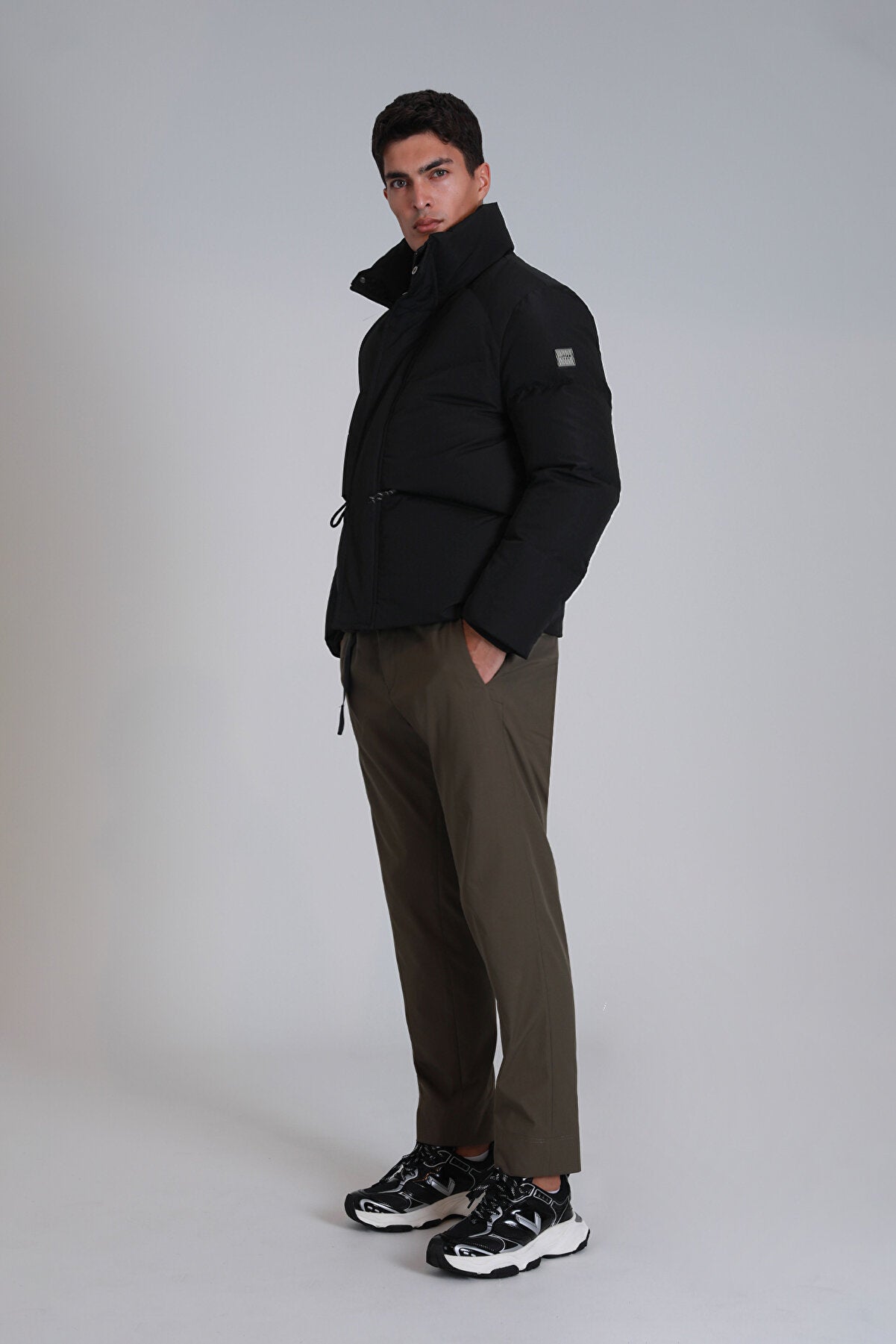 Proper Goose Down Men's Coat Black