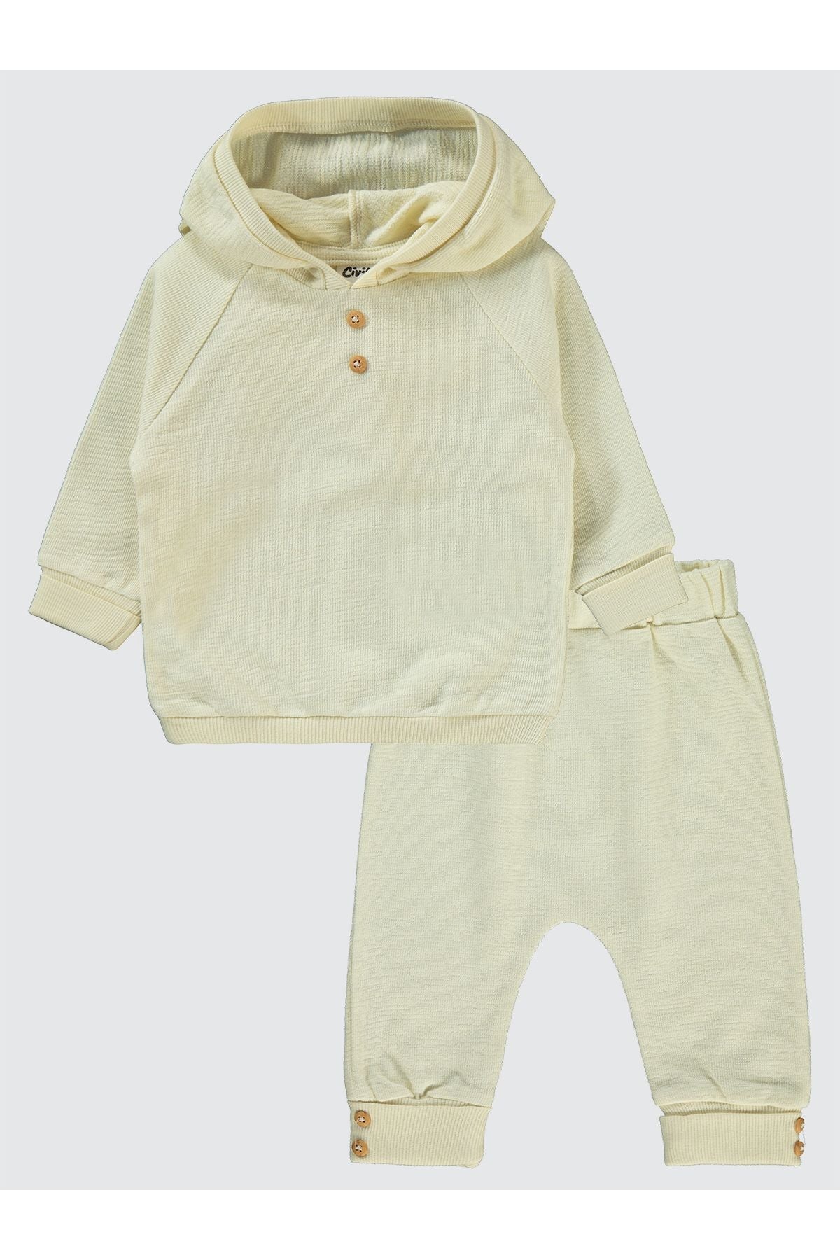 Baby Boy Set 3-9 Months Ecru