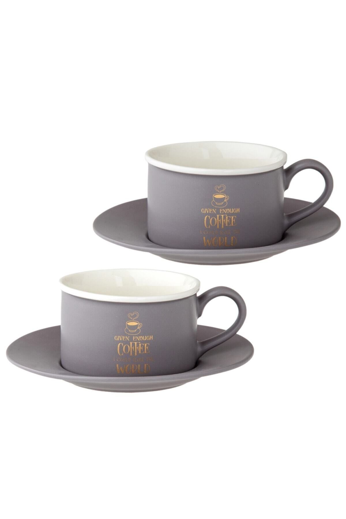 EMLShop Joy Grey Tea Cup Set Emlshp 986362