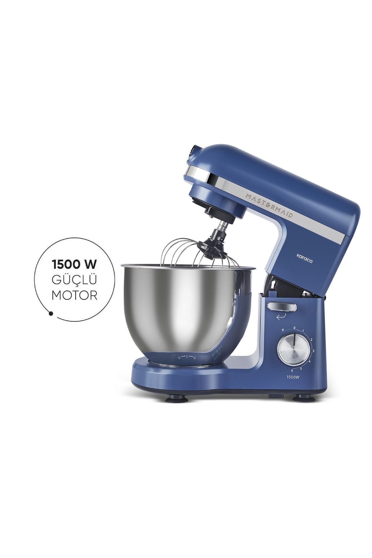 Mastermaid Chef Stand Mixer 1500w Marine Blue