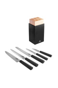 Viego 6 Piece Knife Set Black