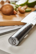 50th Anniversary Signature Collection X Damascus Santoku Knife