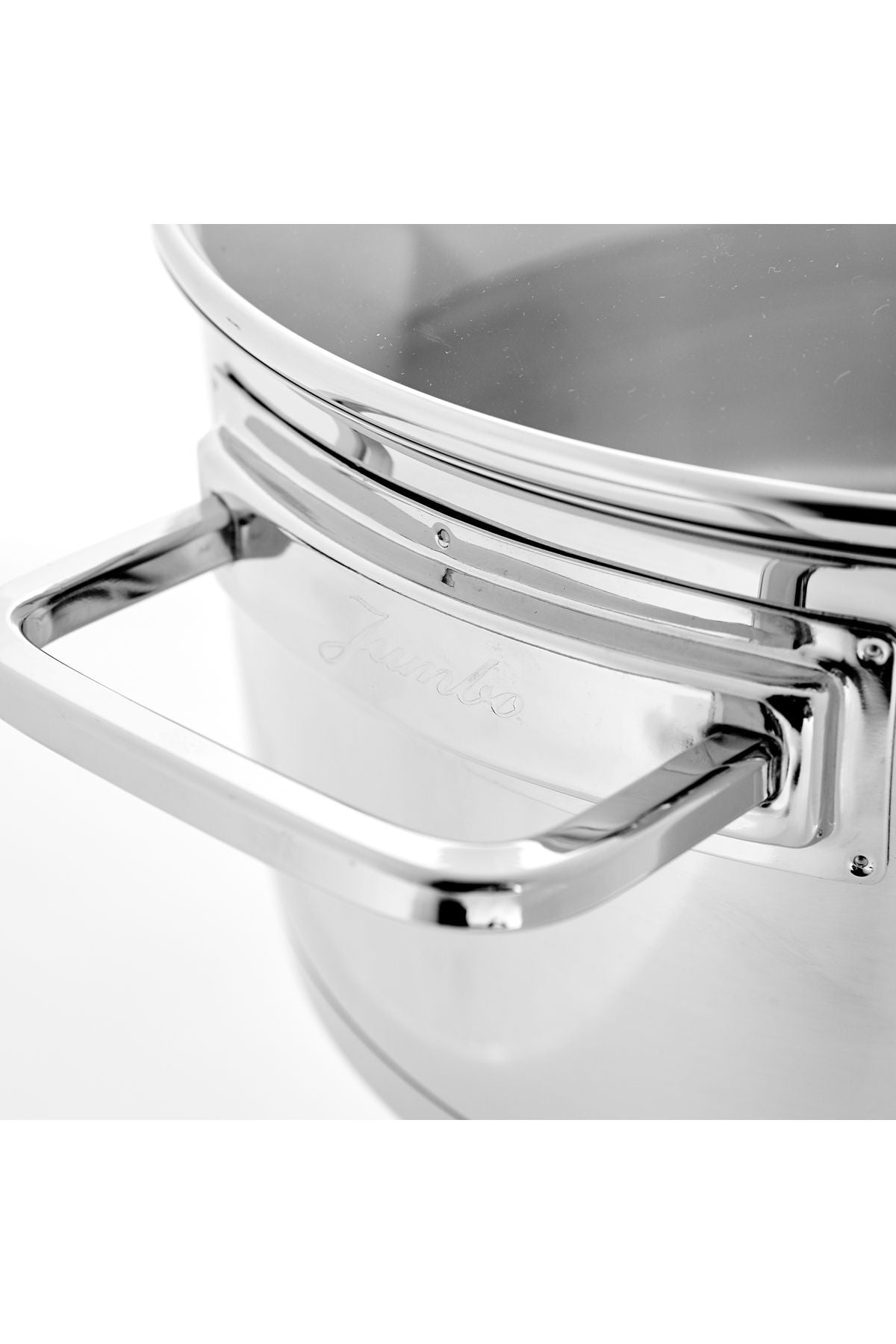 New Milas 8 Piece Steel Cookware Set
