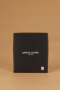 3234 Genuine Leather Men's Wallet Card Holder FLOTUR-BLACK