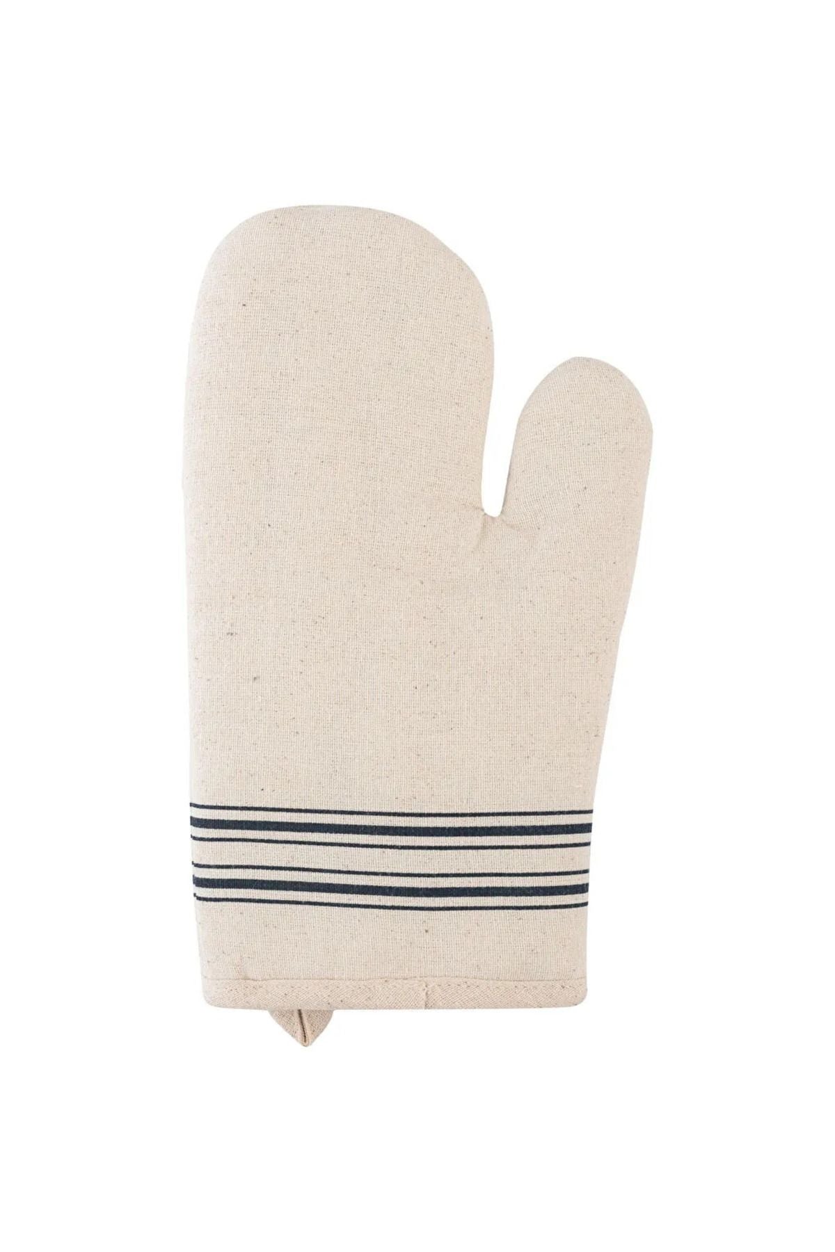 LCW HOME Navy Blue Striped Oven Gloves