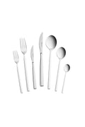 Carmelo 91 Piece Premium Boxed Fork Spoons Knife Set and Serving Set for 12 Persons