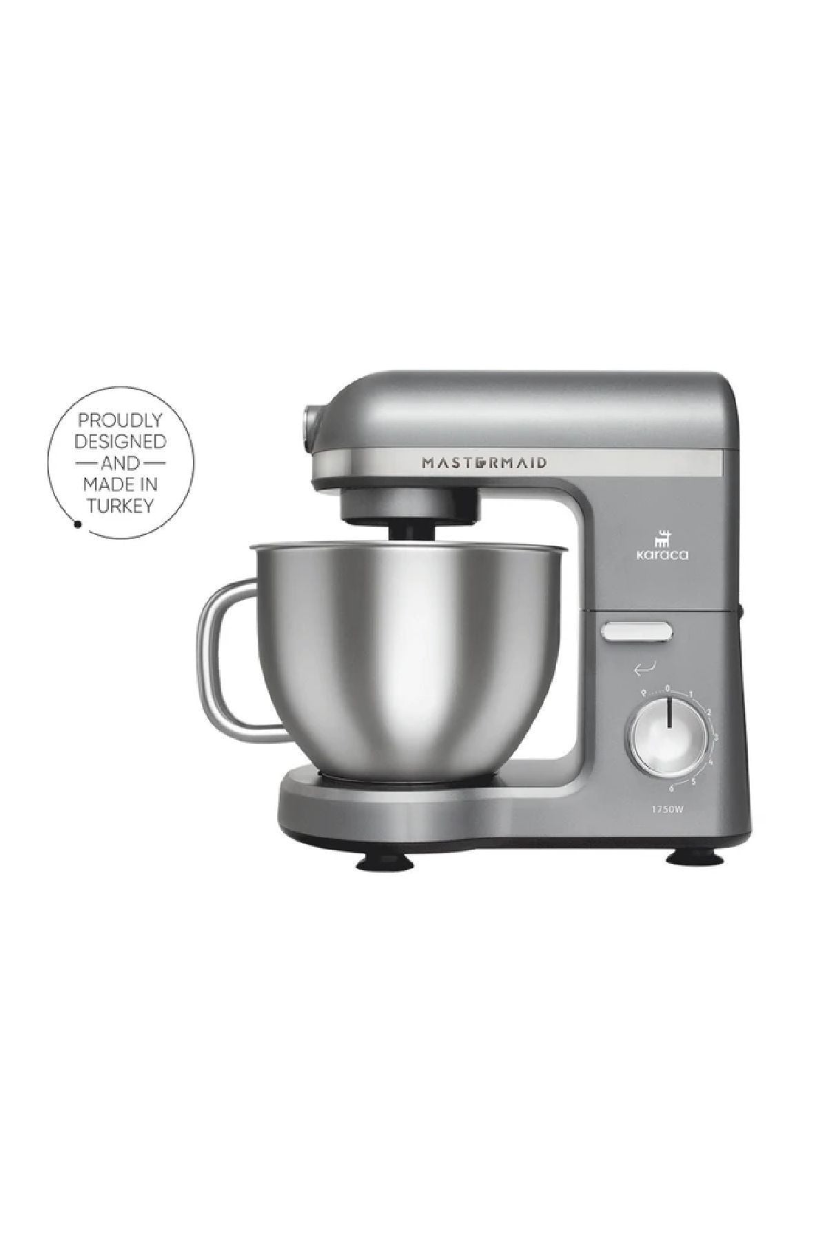 Mastermaid Chef Pro Double Lever Stand Mixer Galaxy Grey 1750 W