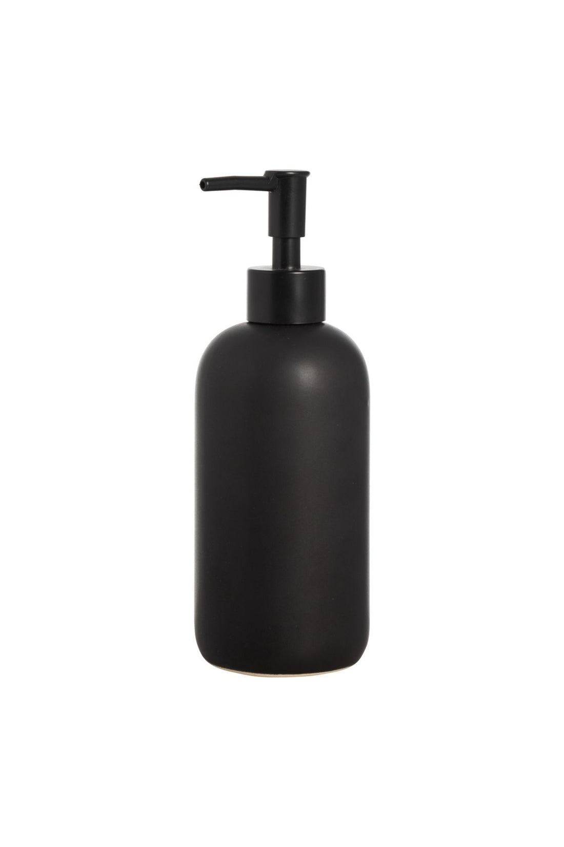 Matte Black Liquid Soap Dispenser