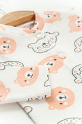 Hospital Exit Sets Teddy Bear 100% Cotton Combed Set of 5 Newborn Baby Clothes - Gift Wrapped