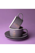 EMLShop Joy Grey Tea Cup Set Emlshp 986362