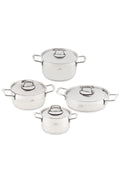 Myra 8 Piece Steel Cookware Set