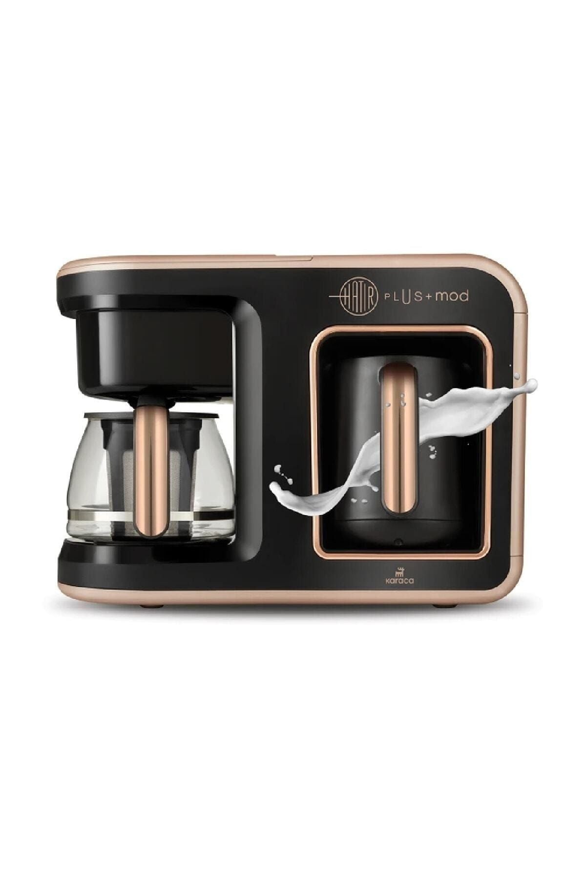 Souvenir Plus Mod 5 In 1 Essential Coffee Maker Rosie Brown