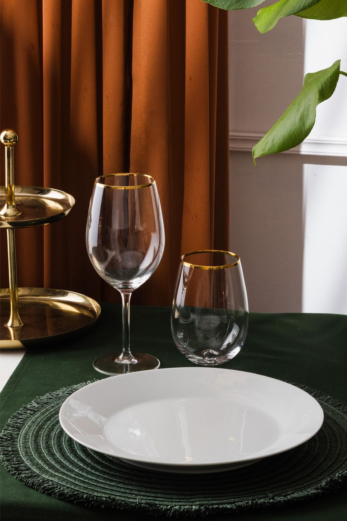 Astoria Gold Set of 6 Glasses 540 cc