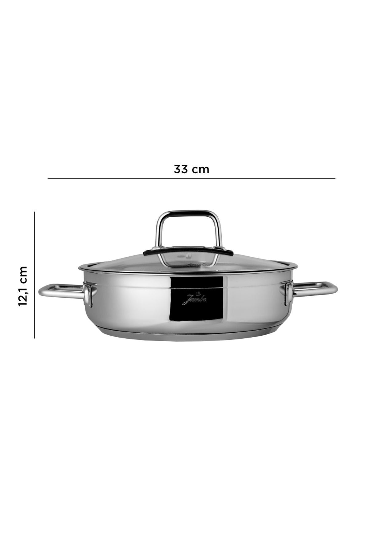 Modena 8 Piece Steel Cookware Set