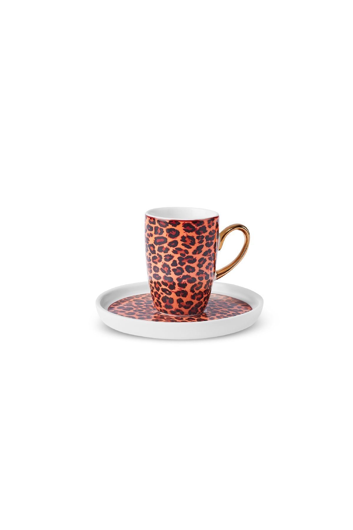 Leopard Coffee Cup for 2 Persons 100 ml