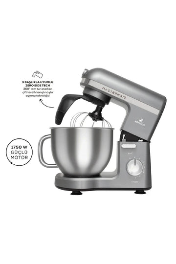 Mastermaid Chef Pro Double Lever Stand Mixer Galaxy Grey 1750 W