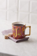 Flower J Letter Mug 350 ml