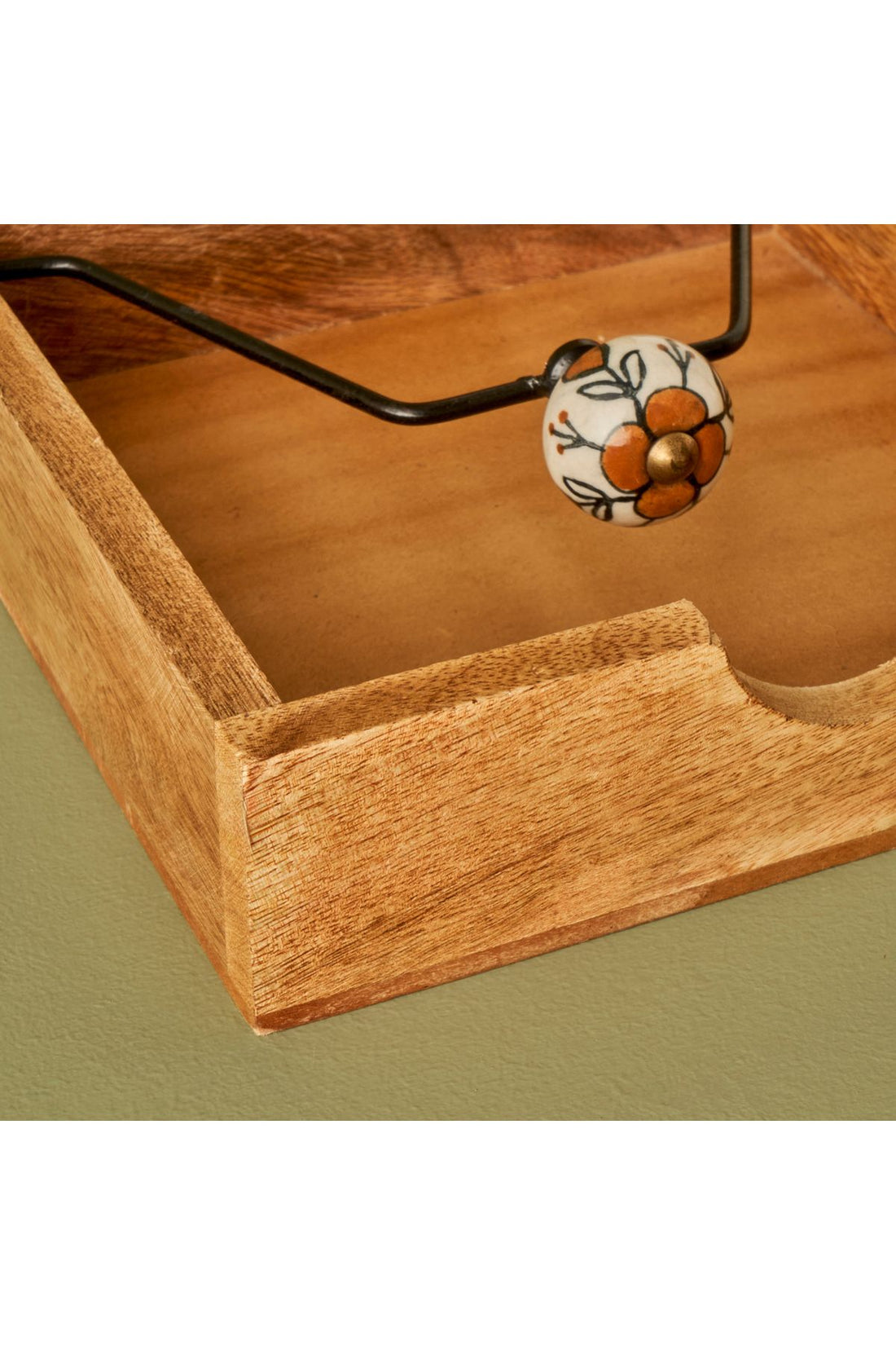 Noir Napkin Holder (19x18.5x7.5 cm)