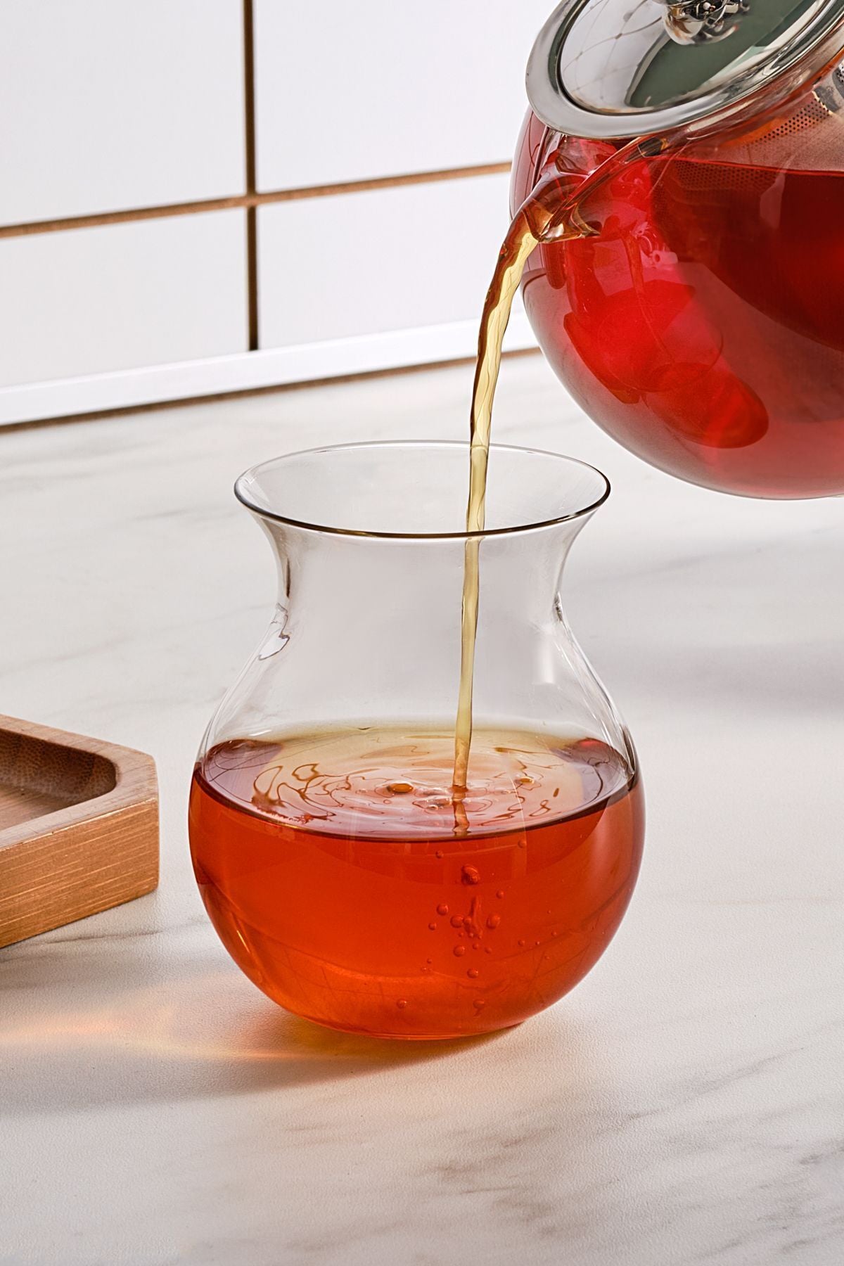 Mini Glass Teapot with Induction Base by X Refika