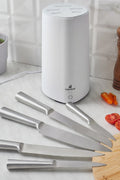 Meister Sterilizer Stand Knife Set White