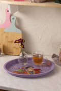 Frida Metal Round Tray 35 Cm