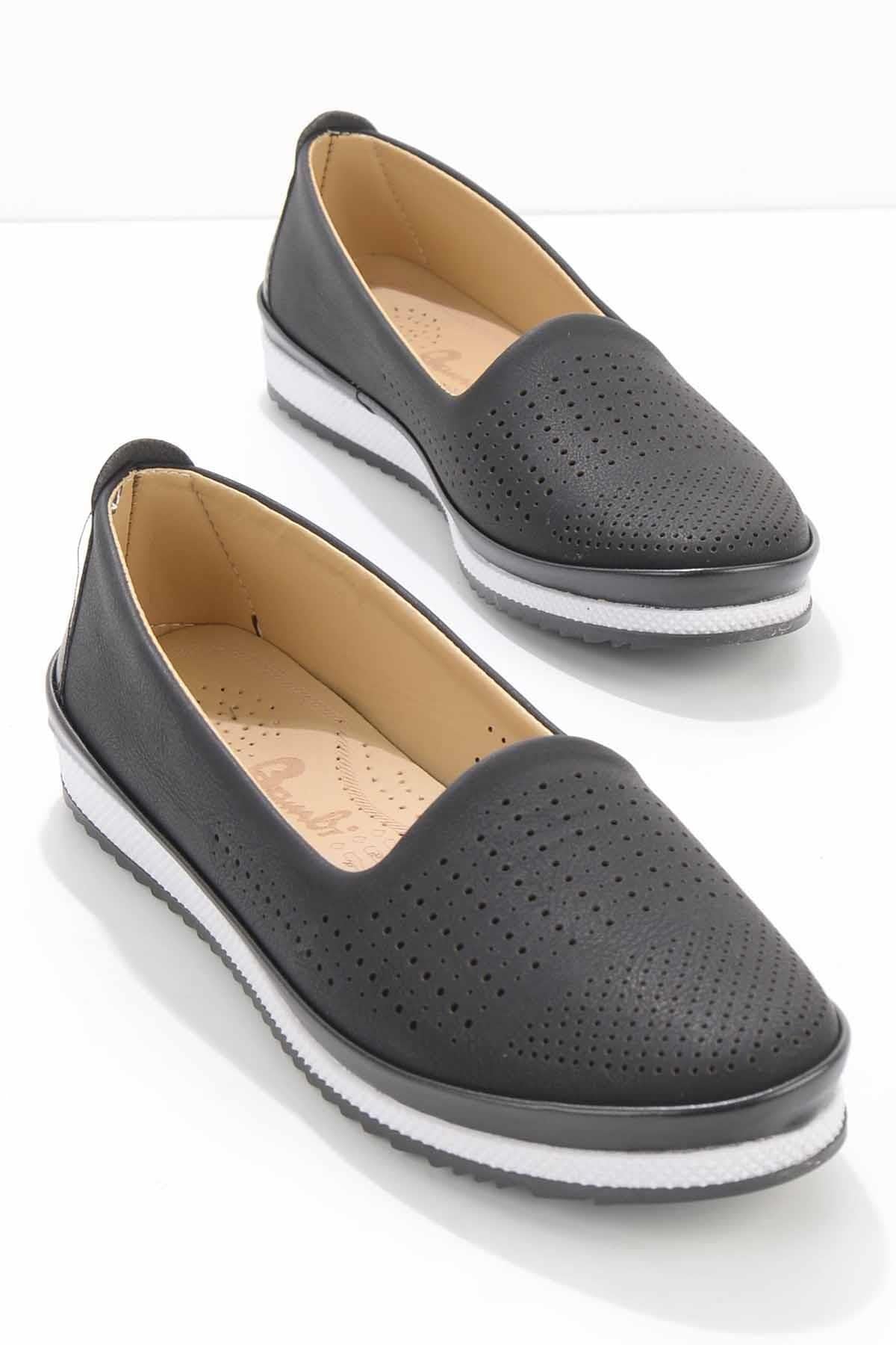 Matte Black Nubuck Women Casual Shoes K01621301301