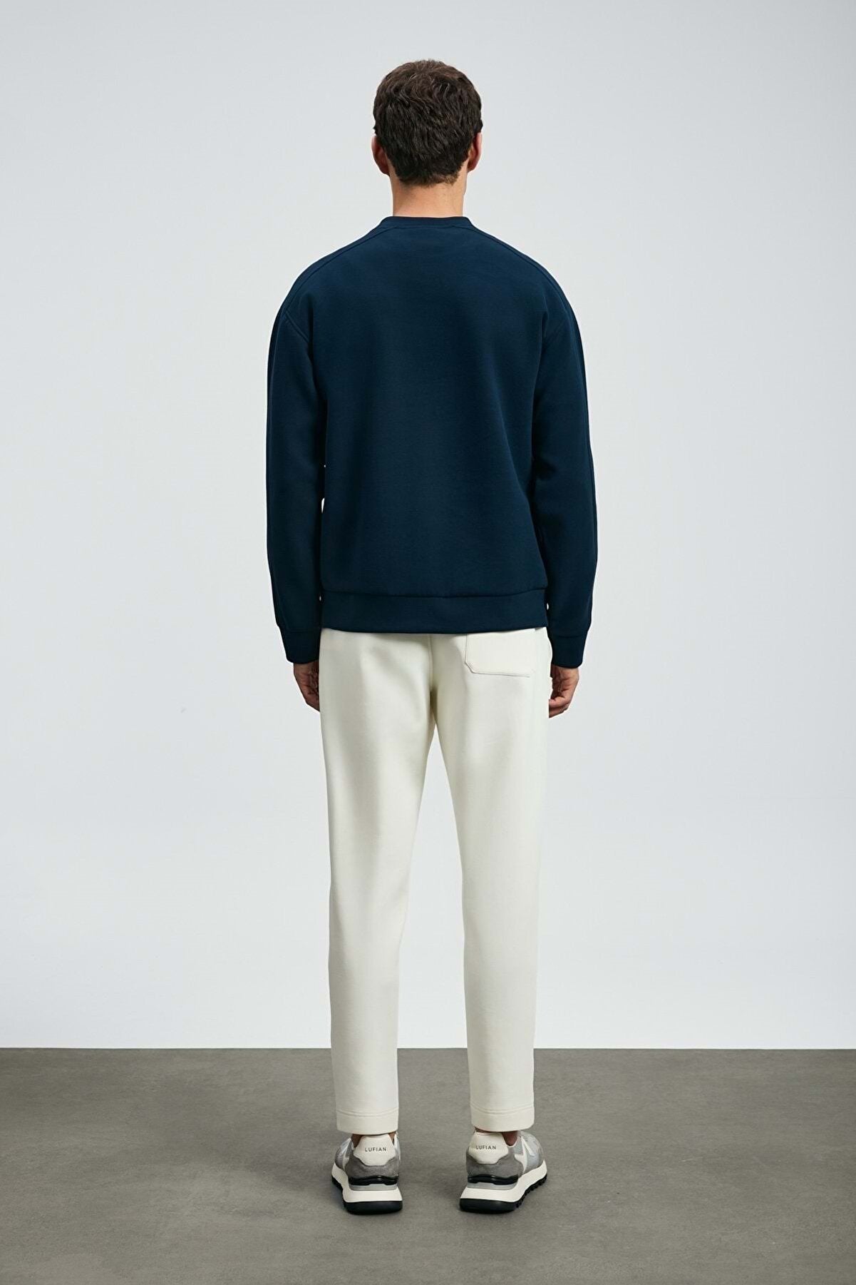 112030182 Dark Men's Sweatshirt NAVY