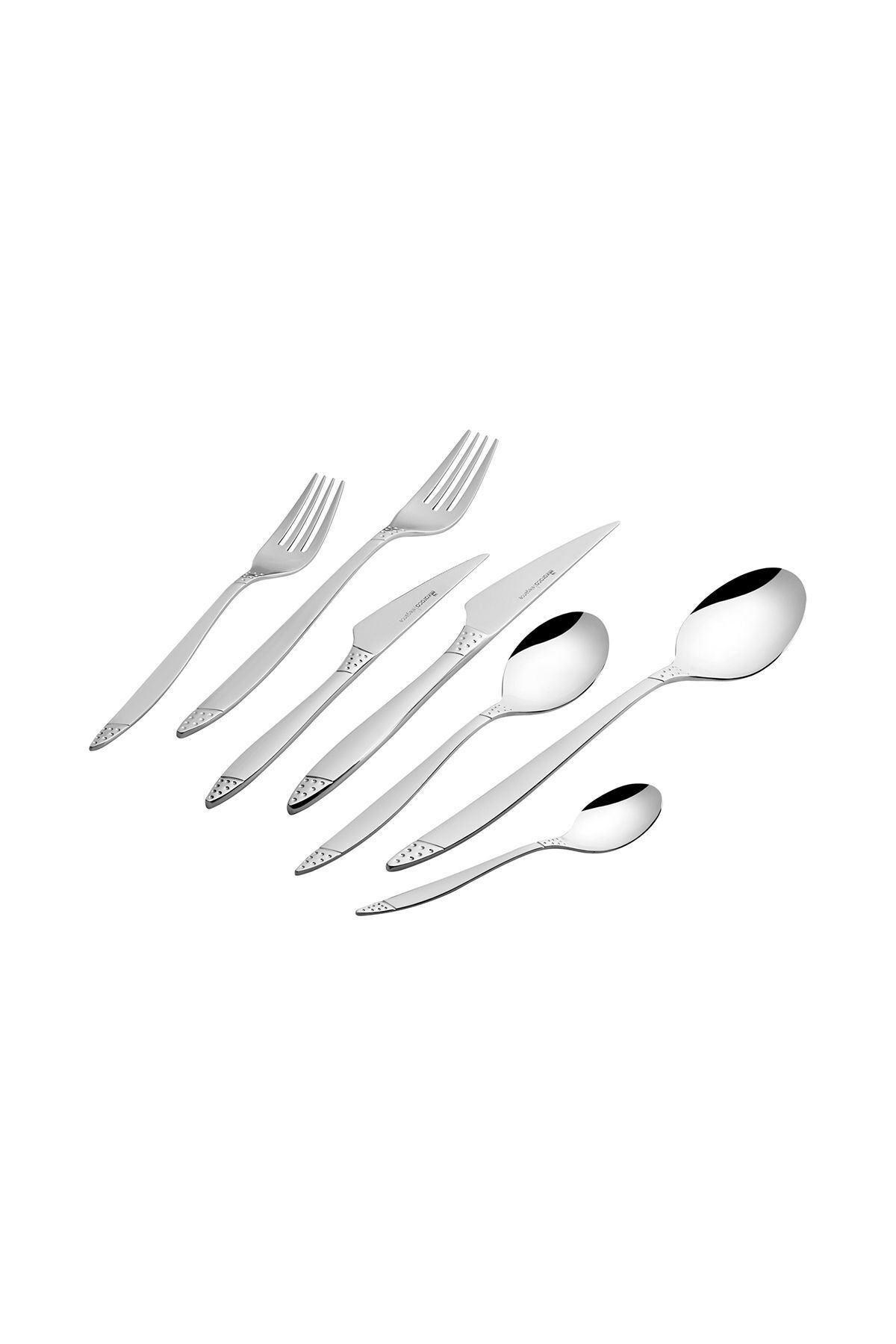 Holey 84 Pieces 12 Seater Fork Spoons Knife Elegance Set Boxed