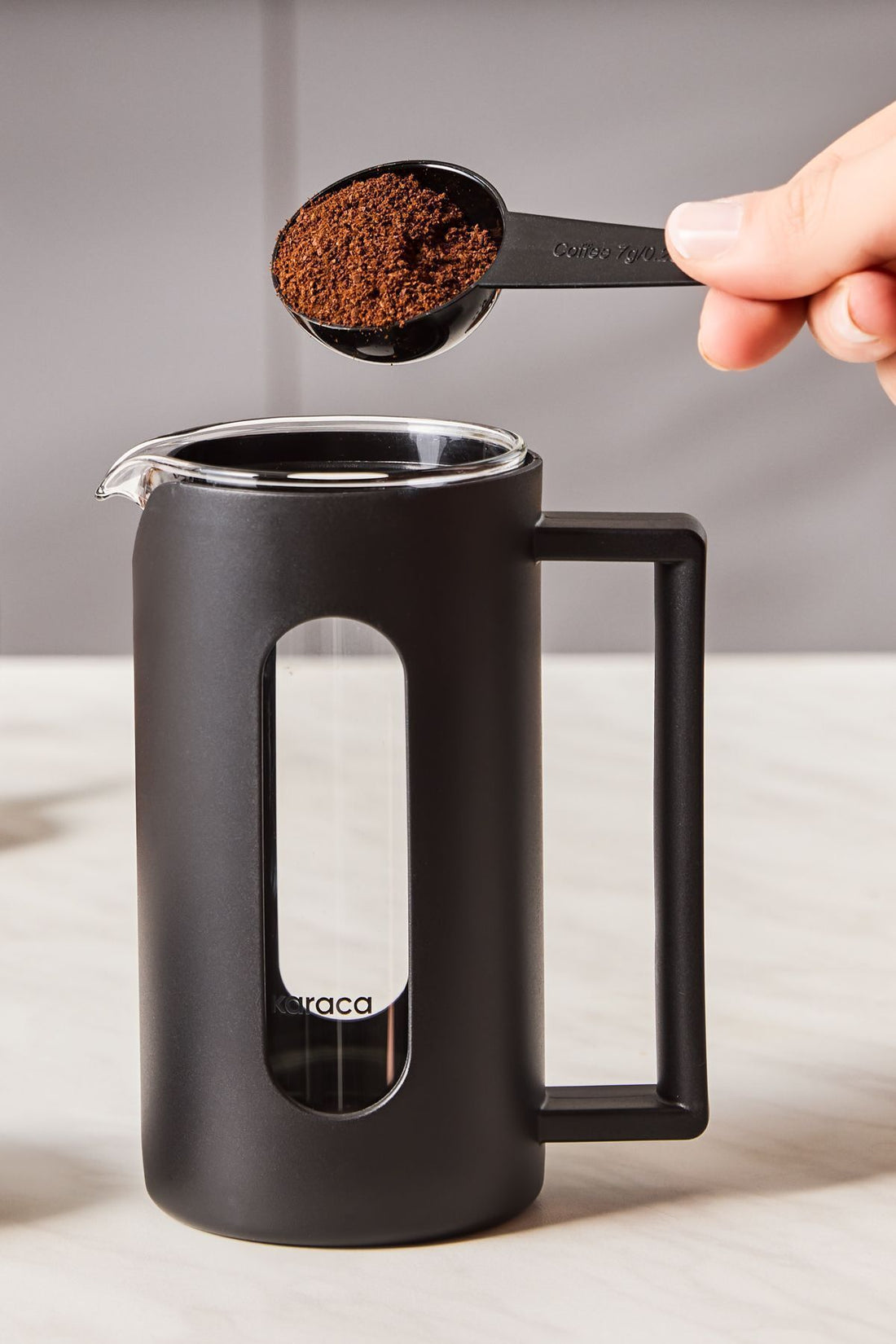 Leya Spoons Gift Borosilicate Glass French Press 350 ml