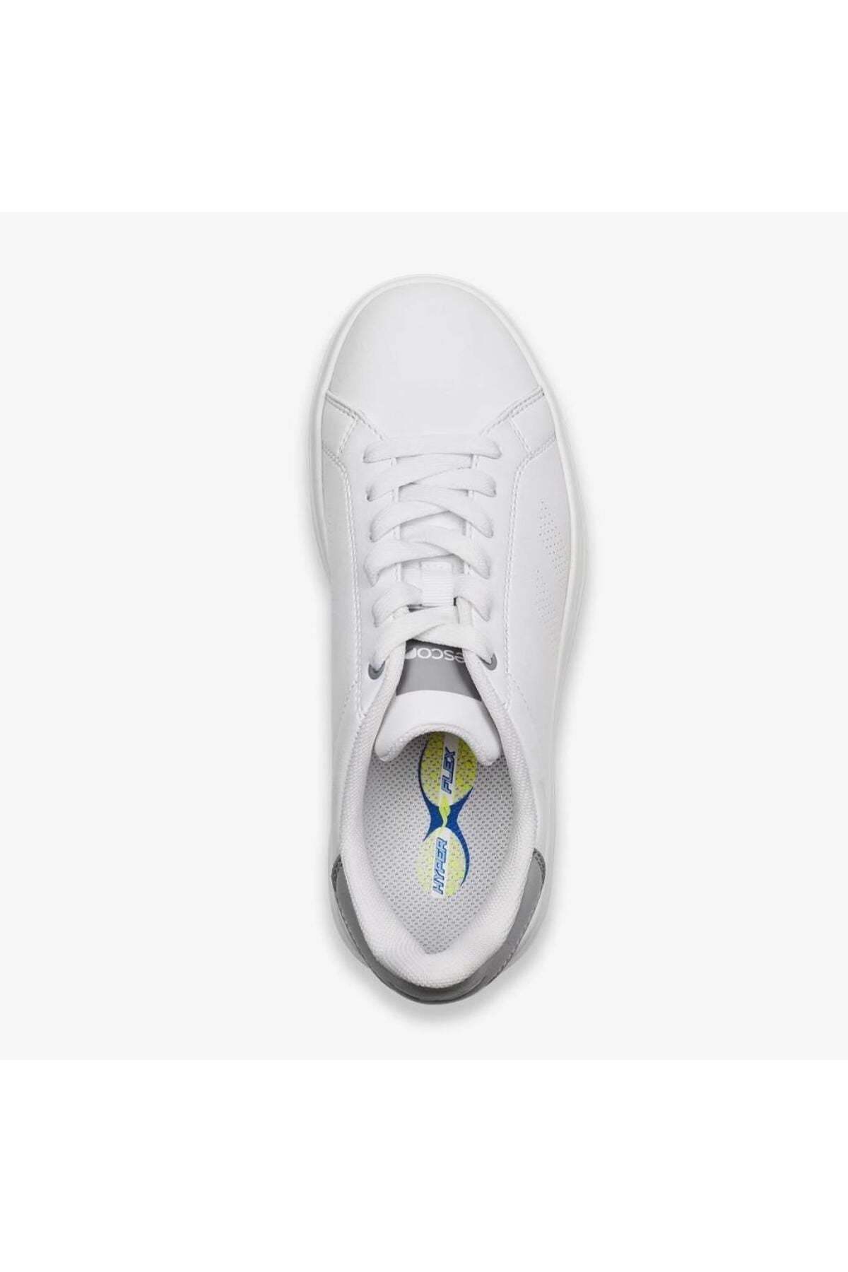 LOYAL WHITE 36-40 HIGH SOLE COMFORT CASUAL SNEAKERS