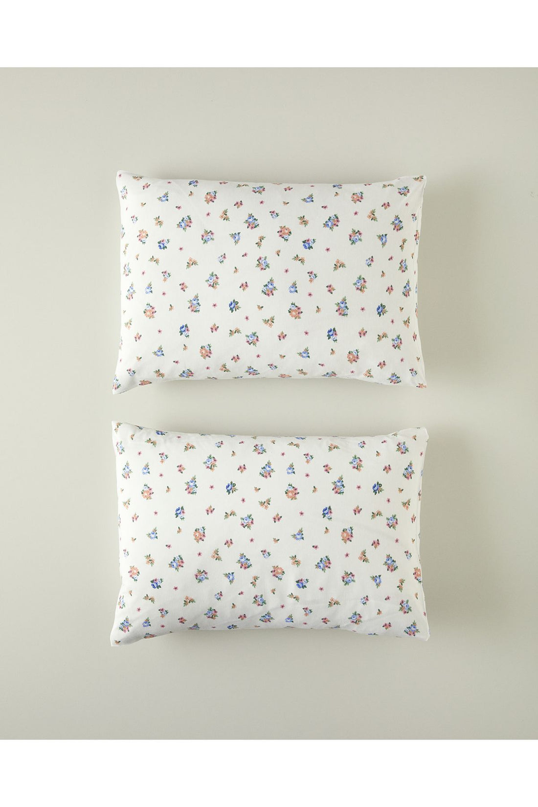 Blossom Breeze 2-Pack Pillowcase Blue-Orange