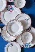 Nakkaş 24 Pieces 6 Seater Porcelain Dinner Set