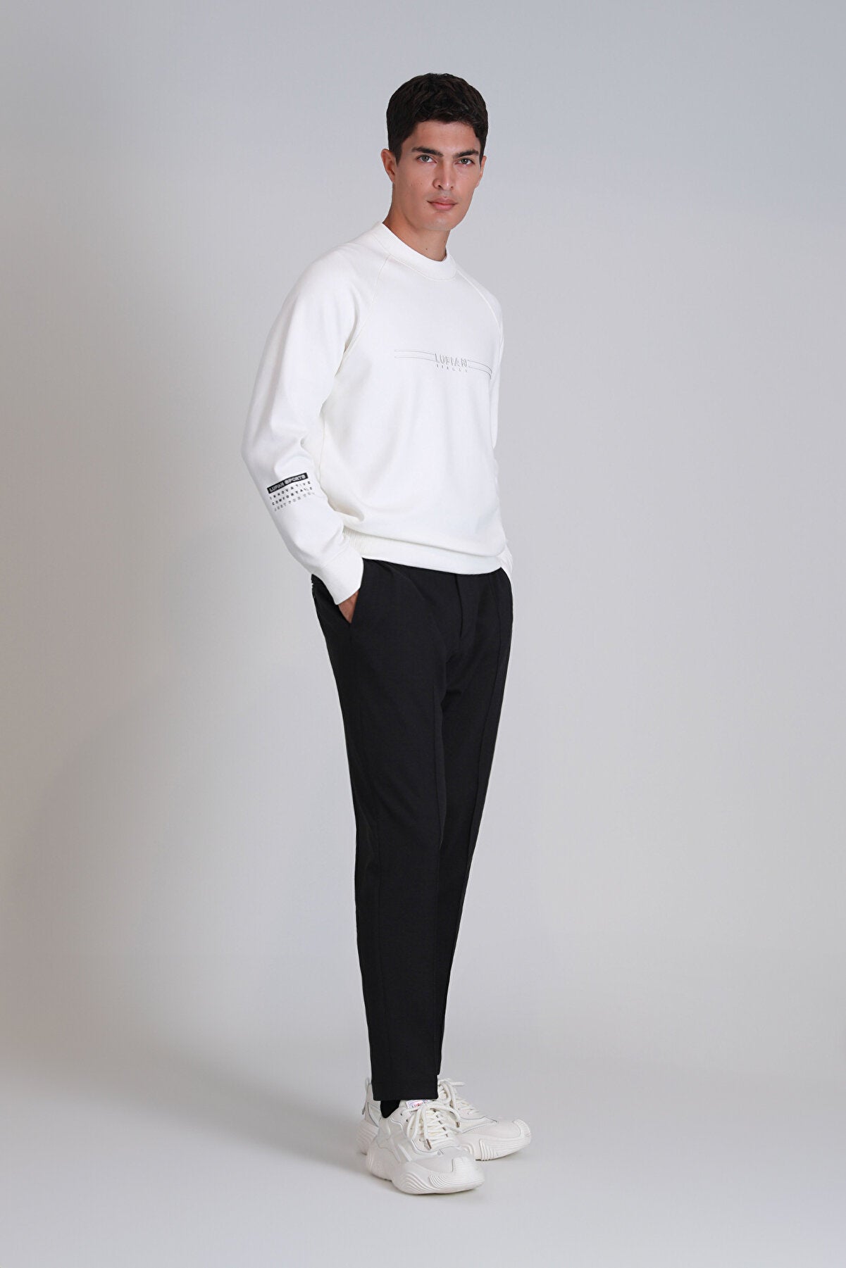 Squire Men's Sweatshirt Broken White