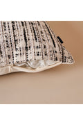 Milan Cushion Black and White (43x43 cm)