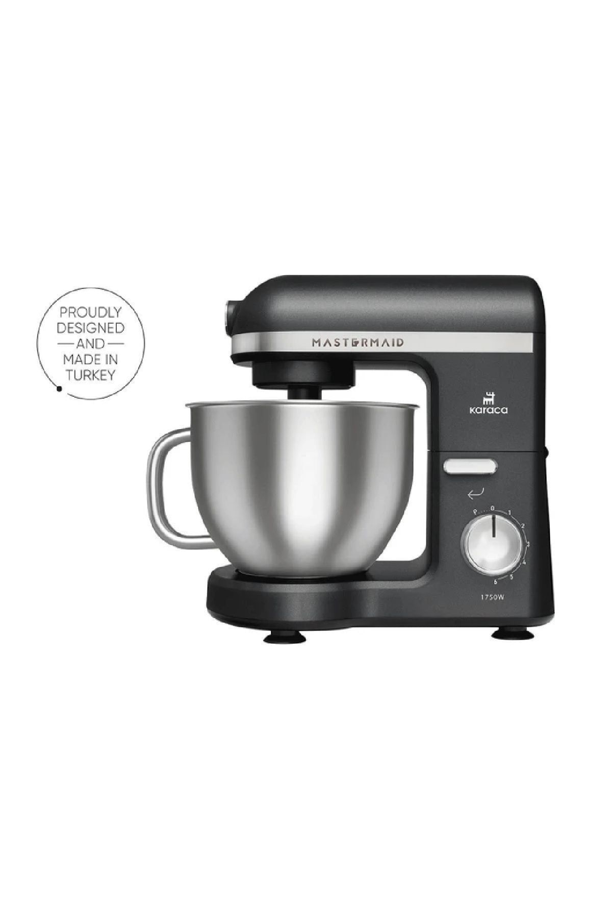 Mastermaid Chef Pro Double Lever Stand Mixer Shiny Black 1750 W