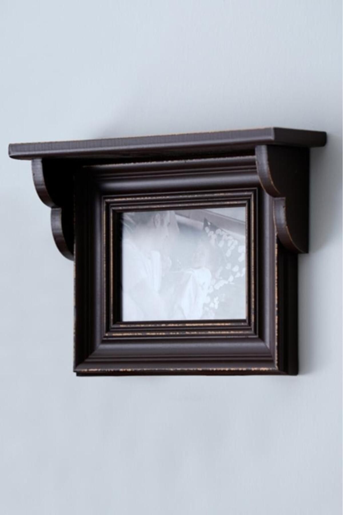 Wooden Photo Document Document Picture Frame Brown — ACR-357