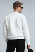 Star Men's Sweatshirt Broken White