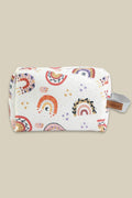 Zipper Dirty Clean And Wet Dry Baby Laundry Clothes Outfit Multi-Purpose Makeup Bag Sky Powder