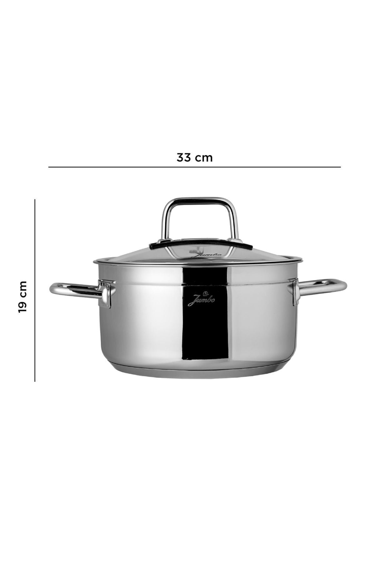 Modena 8 Piece Steel Cookware Set