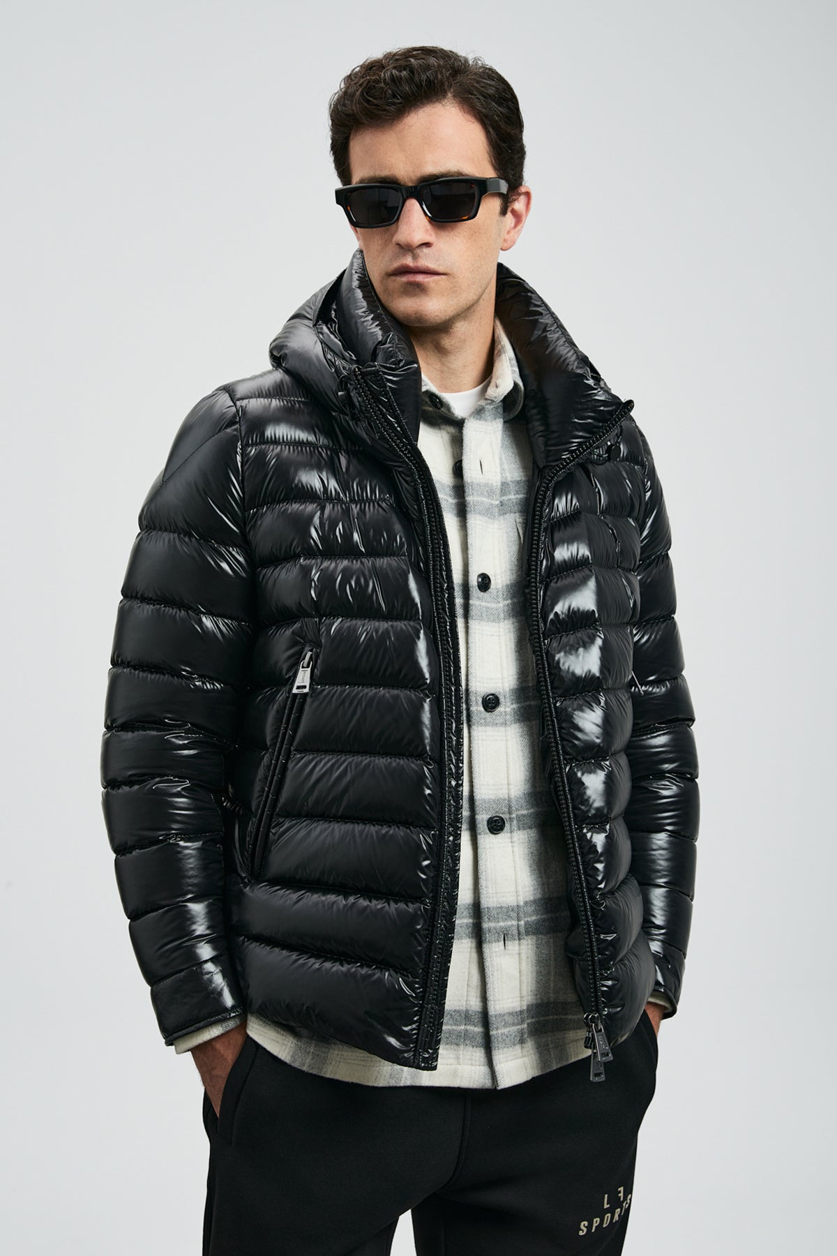 Gabrıel Goose Down Coat Men Black