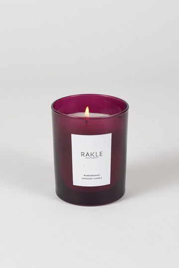 Basic Pomegranate Scented Candle Pink 170 g