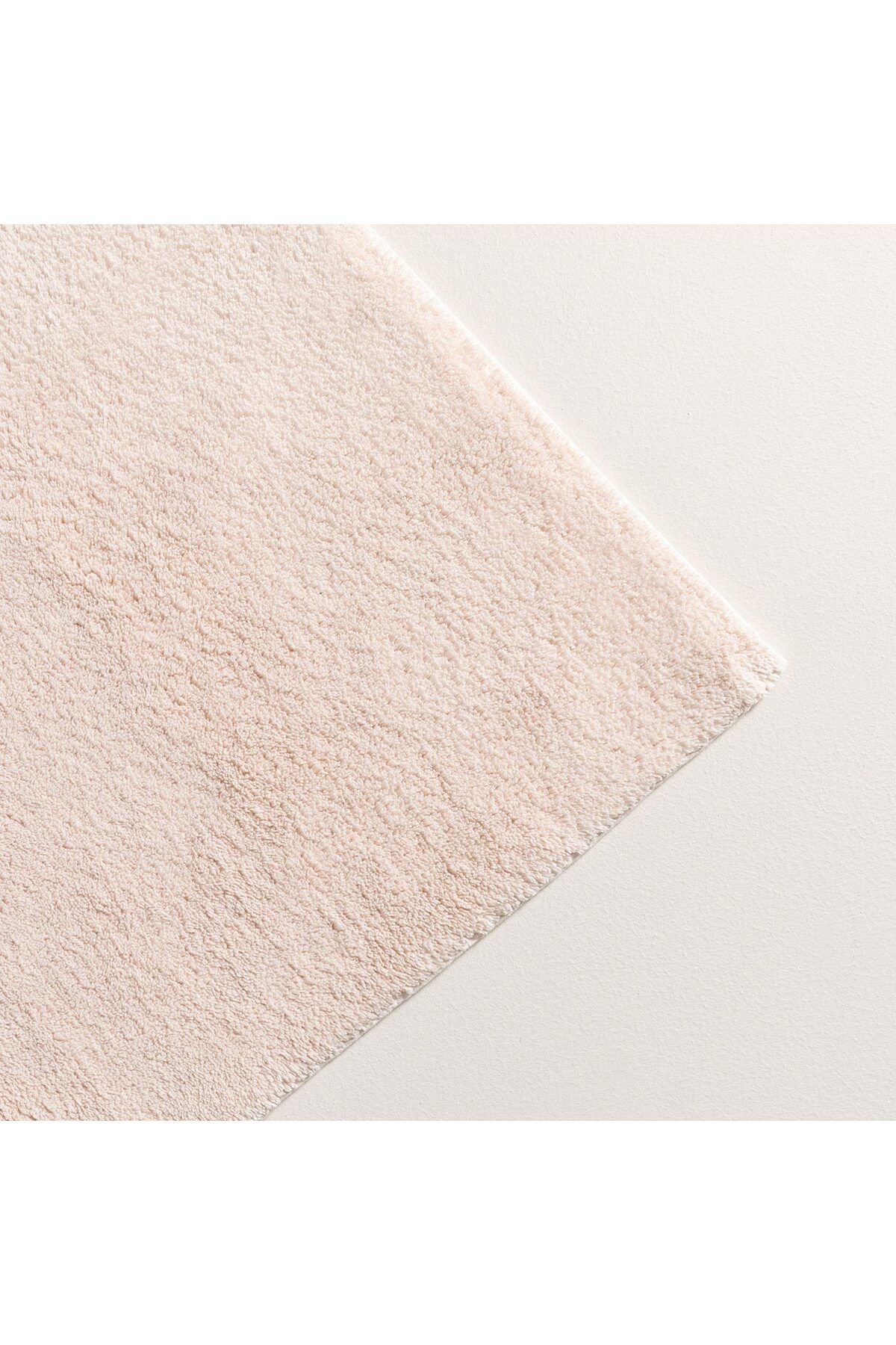 Bamboo Solid Bath Mat 70x130 cm Powder