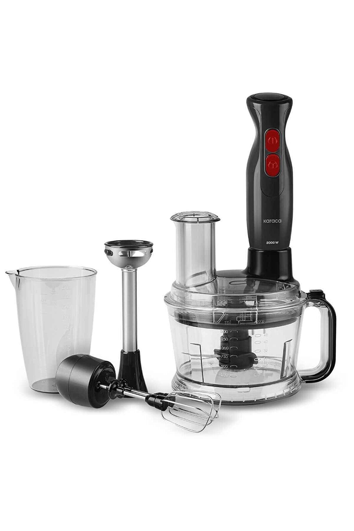 Pro Multimax 6 in 1 Multipurpose Food Processor Black