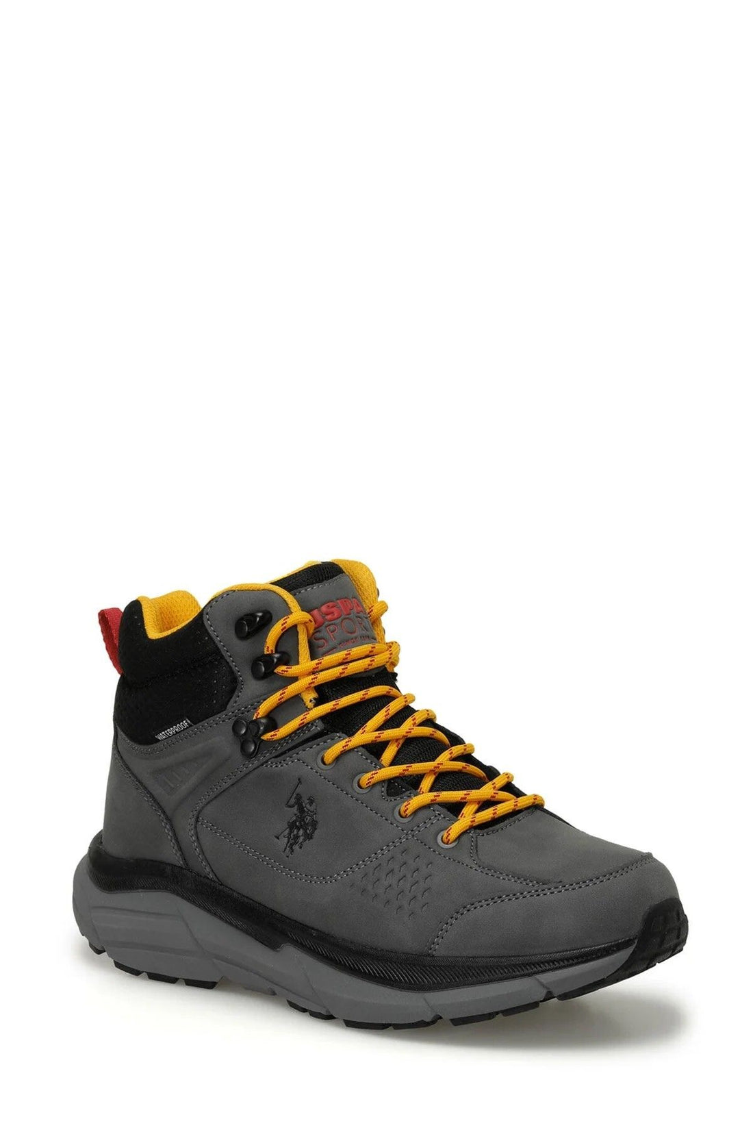 HENRY 4PR Grey Mens Waterproof Outdoor Boots