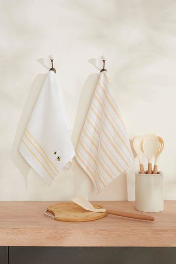 Bee 2 Pack Kitchen Towel