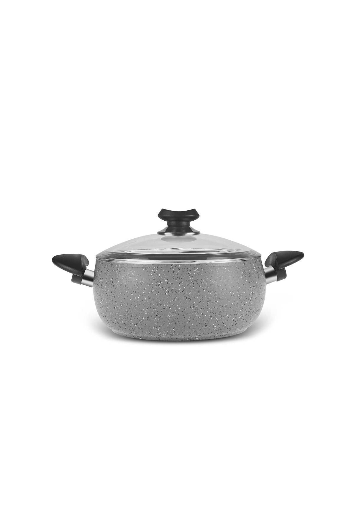 Biogranite Avanos 7 Piece Cookware Set Grey